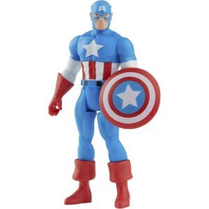 Marvel Hasbro‎ Legends Series 3.75-inch Retro 375 Collection Captain America
